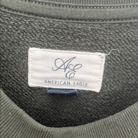 American Eagle Outfitters Dark Green Sweatshirt - Picture 3 of 6